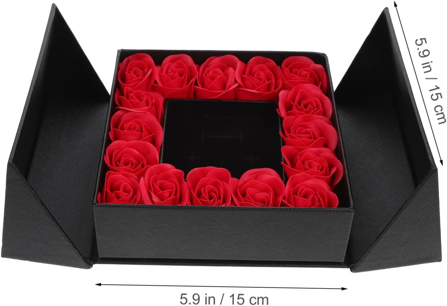 🎁 PACK CAJA REGALO 🌹 + ANILLO 💎