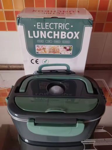 🍱 HEATBOX™ Pro – Fiambrera Eléctrica Calentadora Portátil. Cargador para Casa y Coche