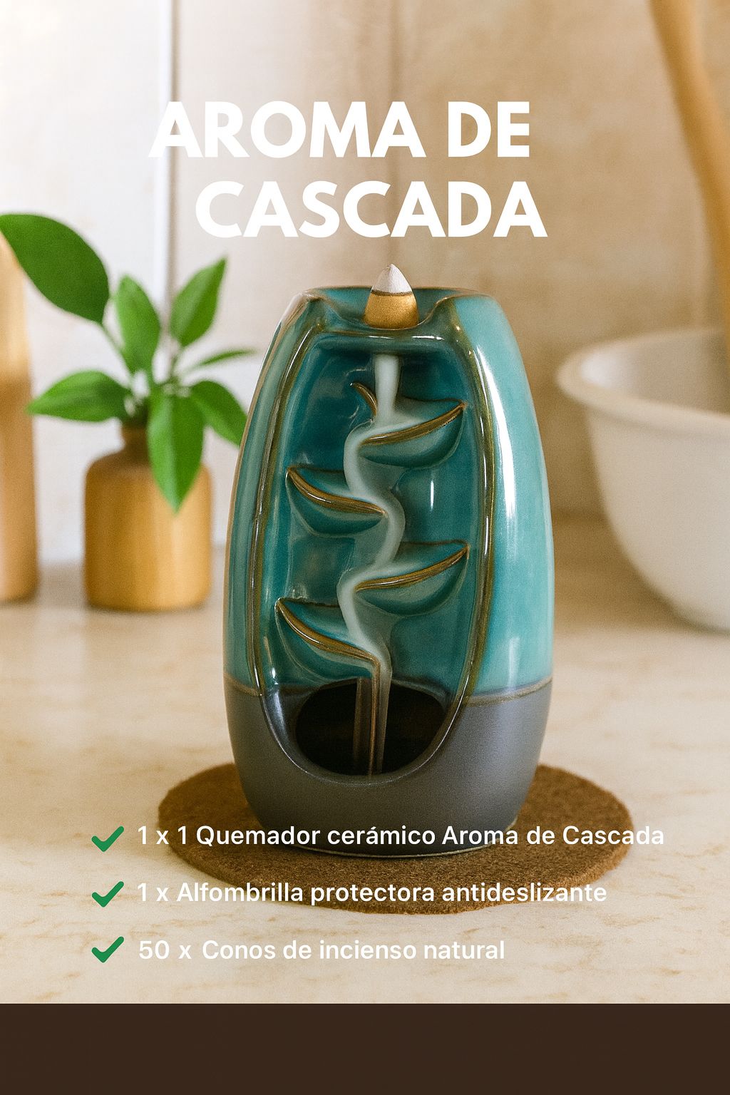 🌿AROMA DE CASCADA™ - Incienso aromático
