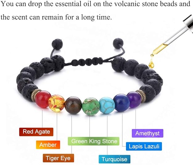 ✨ PACK PULSERAS SALUDABLES: 7 Chakras + Antitabaco + Terapia