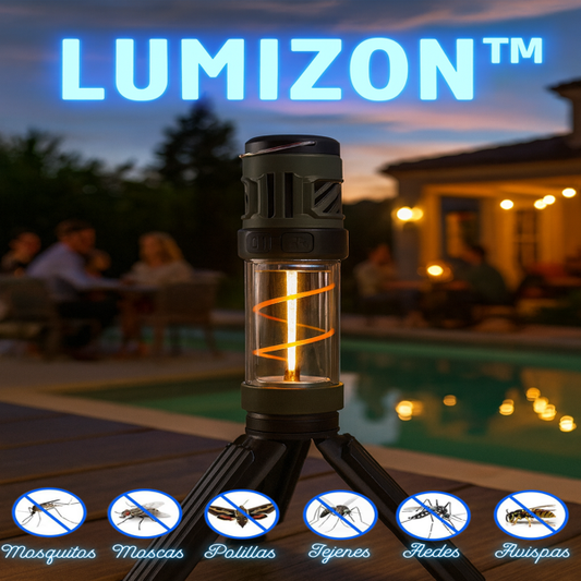 🌟LUMIZON™ - Lámpara Antimosquitos 3 en 1 – Luz, Protección y Estilo