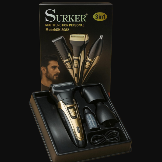 ✂️ TRIMPRO™ 3 en 1 – Cortapelos Recargable Profesional