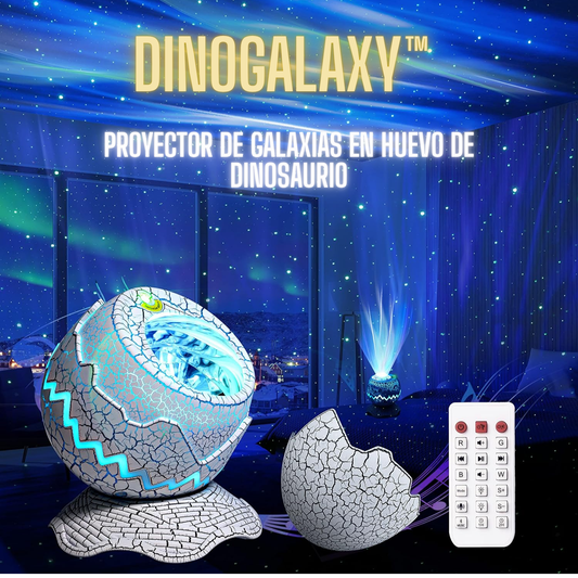 🦖 DINOGALAXY™ – Proyector de galaxias en huevo de dinosaurio