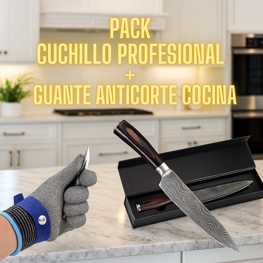 ✨ PACK 🔪 CUCHILLO + 🛡️ GUANTE