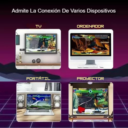 🎮 RETROPLAY™ 2.4 G – La consola inalámbrica que revive la magia del pasado.