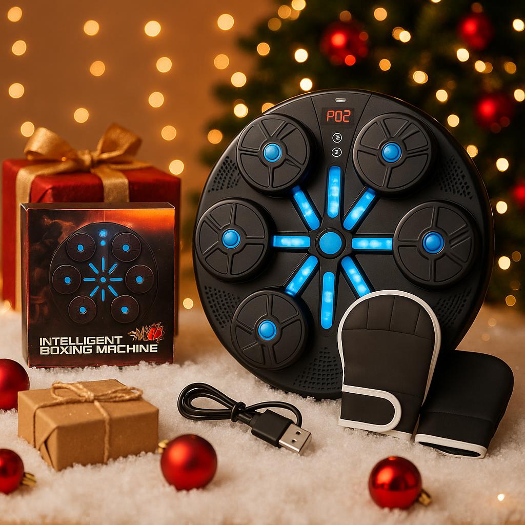 🥊SMARTBOX™ YK-001 – Máquina de boxeo inteligente con guantes