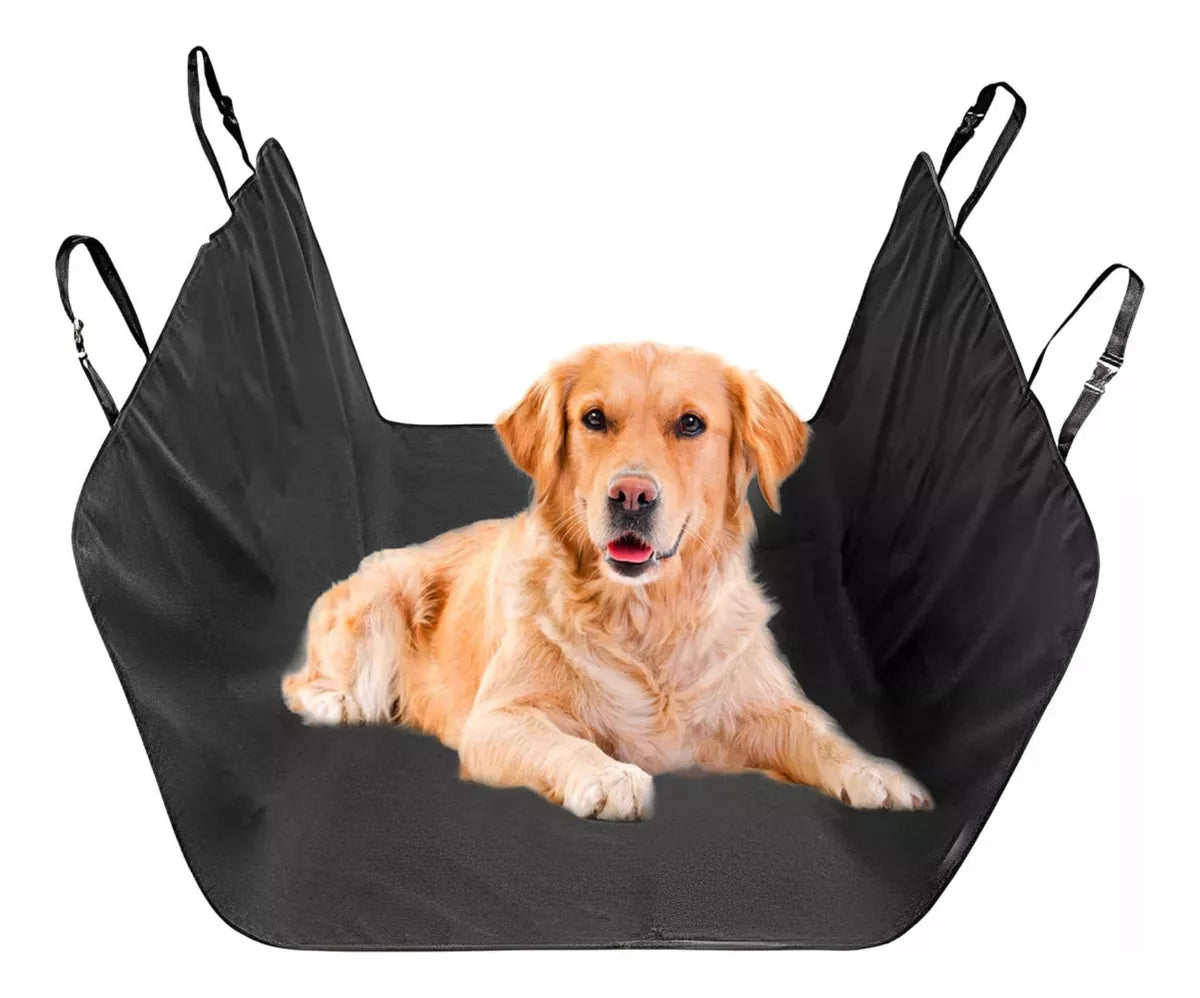 🐶 PACK Mascota Activa: FUNDA IMPERMEABLE COCHE 🚗 + PELOTA INTERACTIVA